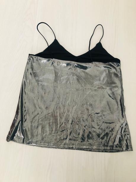 Strieborný top, sinsay,s