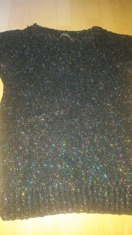 Trblietavý sveter, l