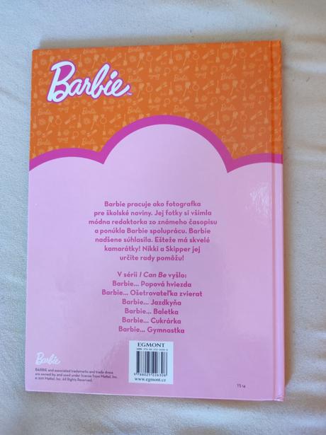 Kniha barbie - fotografka, 