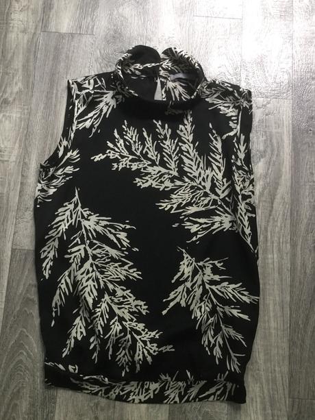 Pietro filipi čierno biela bluzka bez rukavov s, pietro filipi,s