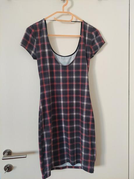 Mini-saty kockovane pull&bear, velkost s, pull&bear,s