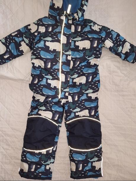 Zimný overal tchibo 110/116, tchibo,110