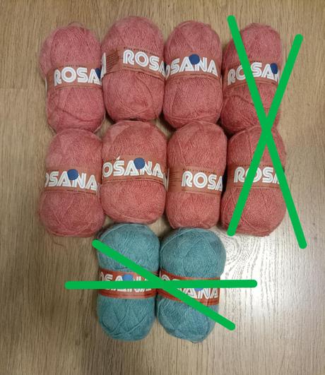 Mohérová vlna, cena za 1 kus, 