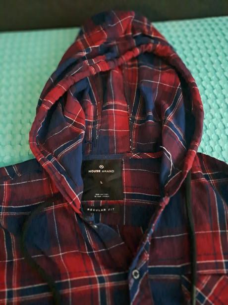 Košeľa s kapucňou, house,l