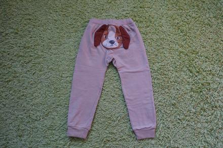 Tepláky so psíkom, lindex,98