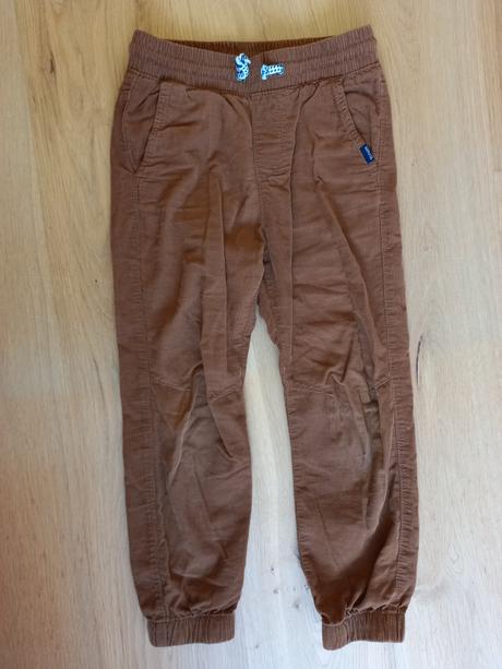 Tenké menšestrové nohavice, h&m,128