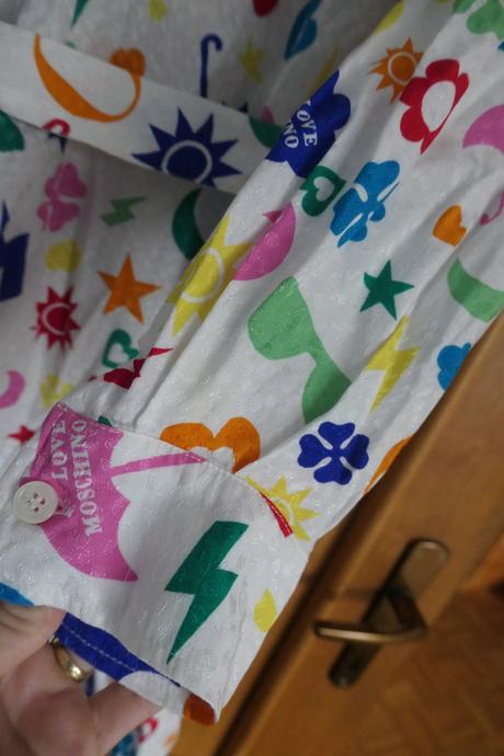 Love moschino original koselove,luxusne saty l, moschino,l