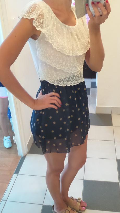 Krátke letné šaty, xs