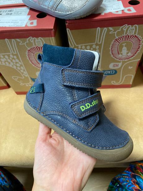 D.d.step barefoot kožené topánky, d.d.step,25