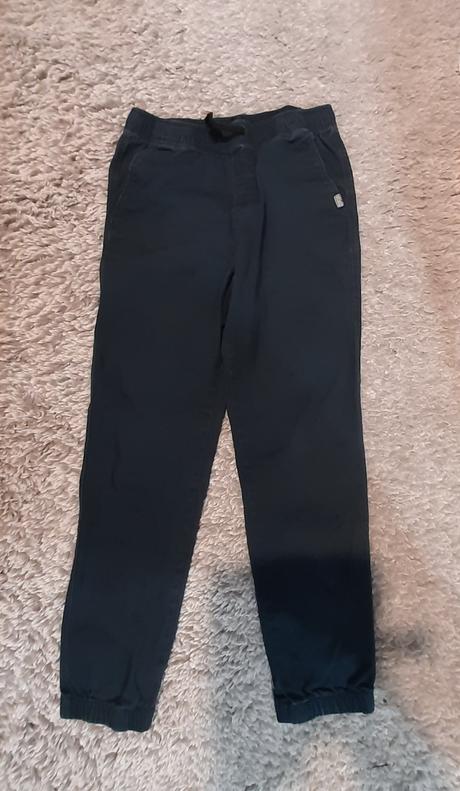 Jogger bavlnené nohavice, h&m,152