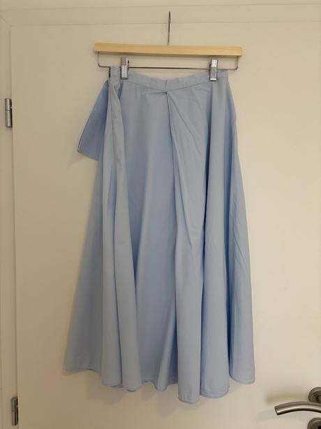 Bledomodrá sukňa zara, zara,xs