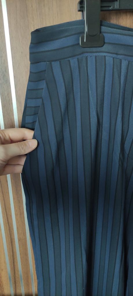 Elegantné široké nohavice atea oceanie, 40