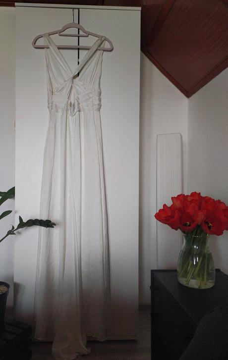 Dlhé biele šaty, ever-pretty,34