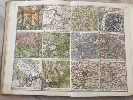 Stará prekrásna kniha soubor map 1946,,