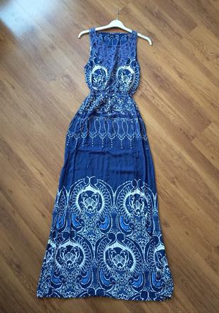 Letné maxi šaty, m&co,m