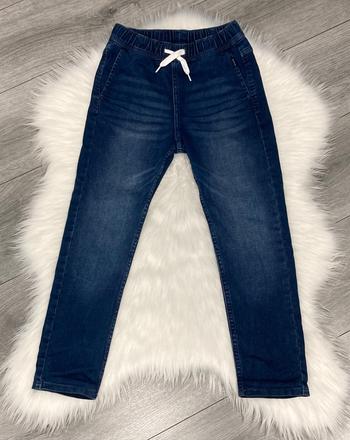 H&m zateplené rifle veľ. 128, h&m,128