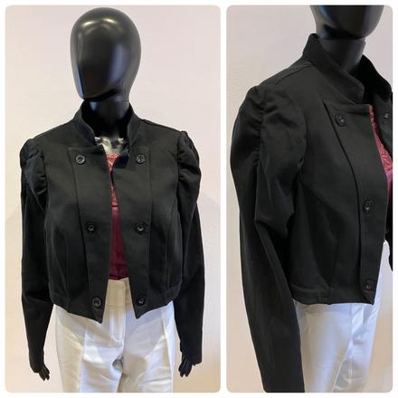 Dámske čierne bolero, xl