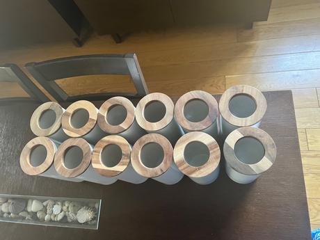 Potravinové dozy z porcelanu ikea 12ks,