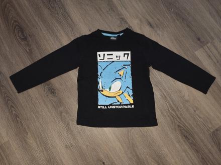 Tričko sonic s dlhým rukávom, 122