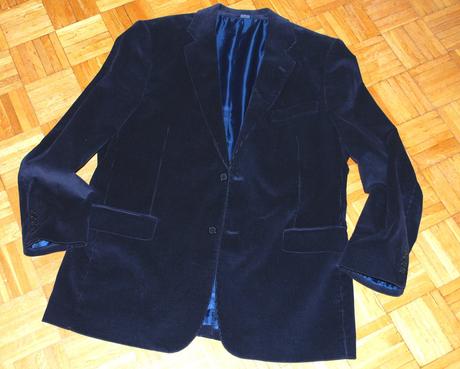 Pánske tmavomodré sako, xl