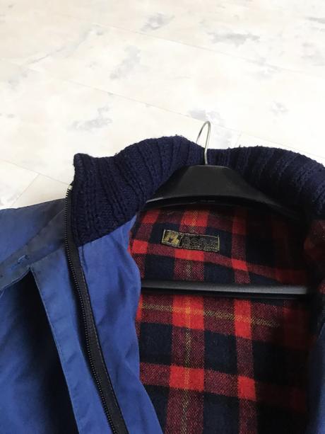 Športový podšitý kabát, l