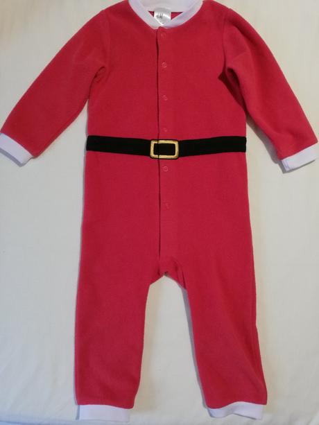 Vianočný overal mikuláš, h&m,86