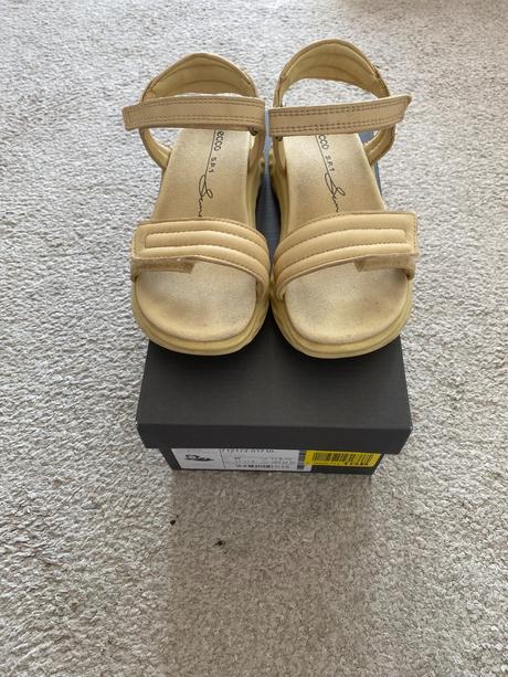 Kožené sandalky, ecco,29