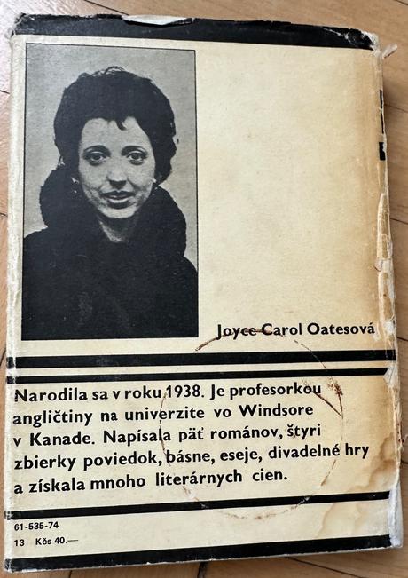 Kniha oni joyce carol oatesová za 1eur,