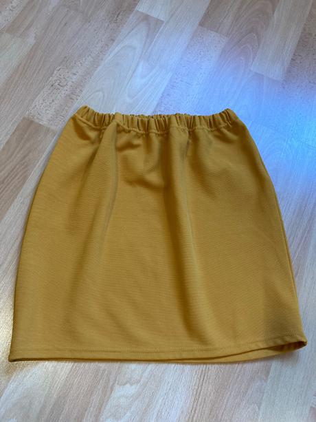 Horčicová sukňa, amisu,36