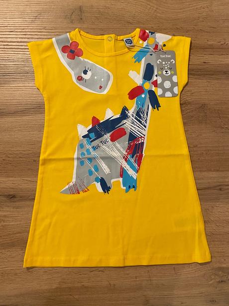 Saty dinosaur tuc tuc žlté, tuc tuc,92 / 98 / 110 / 116