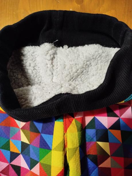 Softshellové nohavice s barančekom a rukavicami, 128