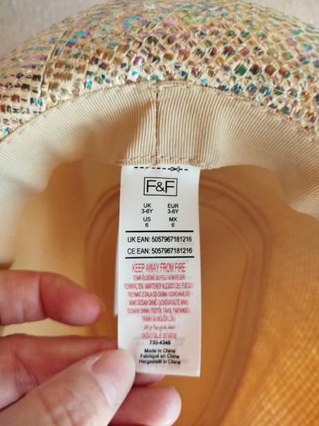 Klobúk detský, f&f,56