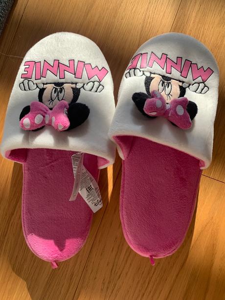 Tezenis disney minnie ružové protišmykové papuče,