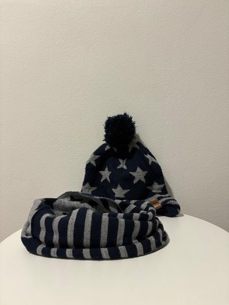 Chlapčenská čiapka a šál, h&m,92