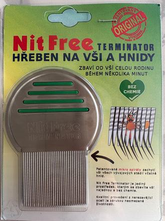 Hrebeň nit free terminátor,