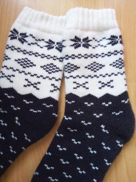 Zateplené ponožky s pružným patentom 37/40, 