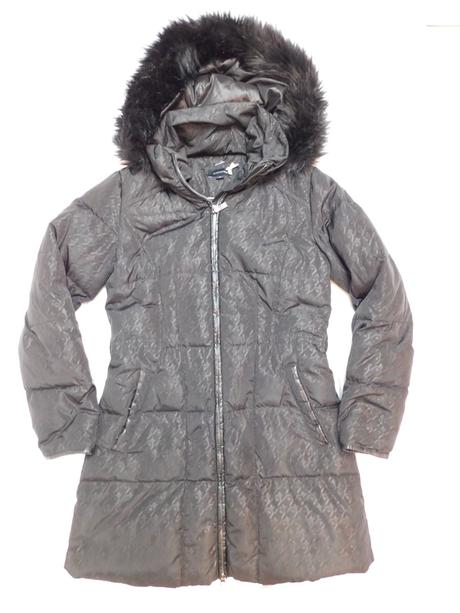 Kvalitna zimna perova predlzena bunda/kabat, 38