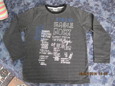 Pásikavé tričko, 140