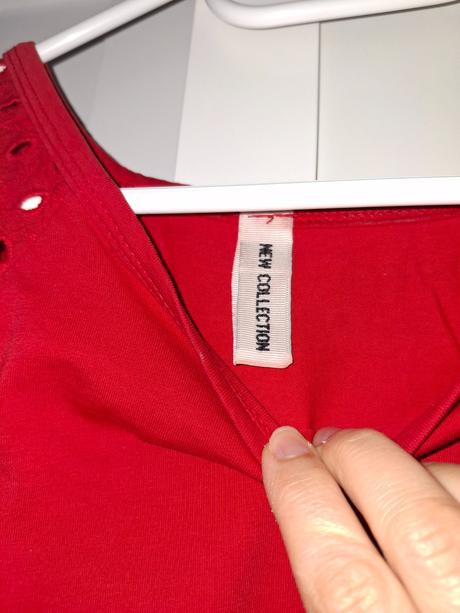 Uzasne tricko s madeirovymi rukavmi m-l, piazza italia,l