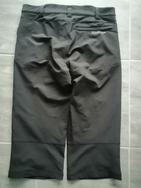 Softshell čierne kraťase alpinepro vl, alpine pro,l