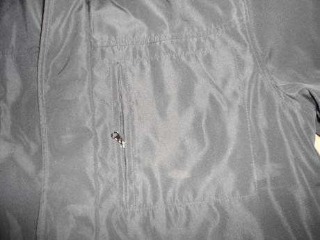 Cierna hrubsia panska bunda, xl