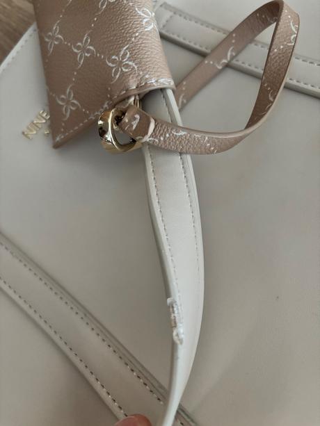 Krémová kabelka nine west, nine west