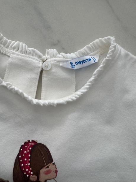 Tričko mayoral s perličkami, mayoral,134