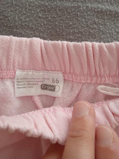 Set tepláčiky + menčestráčky + mikina, ergee,86