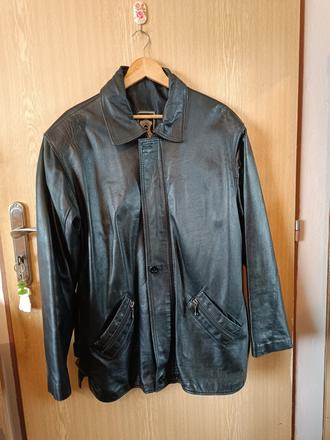 Pánska kožená bunda, xxl