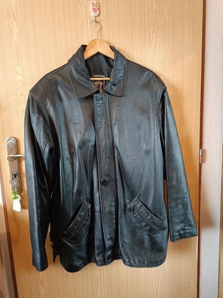 Pánska kožená bunda, xxl