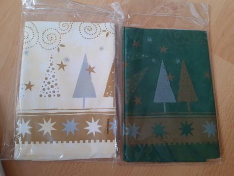 Obrusy, prestieranie a iné doplnky, 