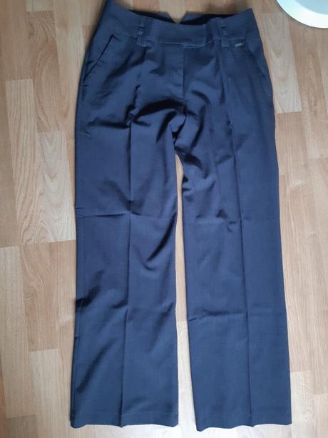 Sivé nohavice, c&a,38