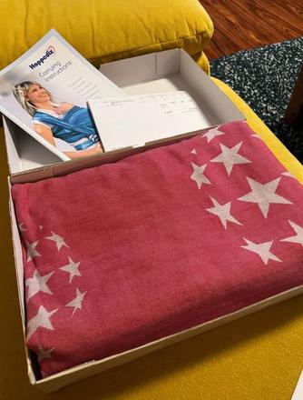 Žakárová šatka hoppediz super cena, hoppediz