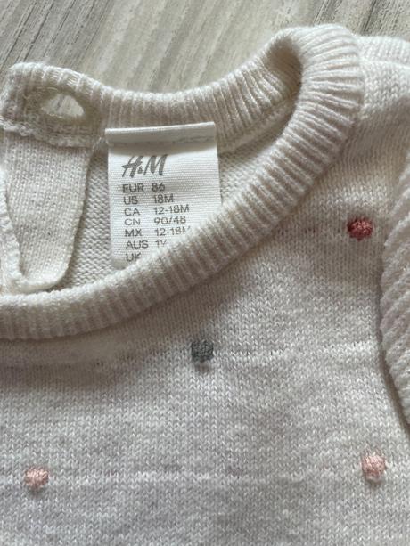 Tenký svetrík hm 86, h&m,86